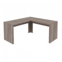 Ver imagem 7 de Conjunto 2 Peças com Mesa para Escritório em L e Armário Multiuso Baixo