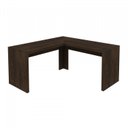 Ver imagem 6 de Conjunto 2 Peças com Mesa para Escritório em L e Armário Multiuso Baixo