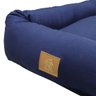 Cama Pet Retangular G 47x58 Lisa Azul - Fábrica Pet - 2