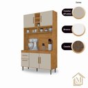 Ver imagem 3 de Armário de Cozinha Cristal Cor:ipe Off White Mizza Decor