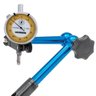Base Magnética Articulada Fixação Hidráulica + Relógio Comparador de 0 a 10 Mm - 2