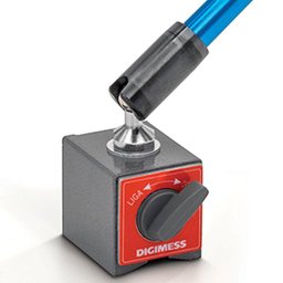 Base Magnética Articulada Fixação Hidráulica + Relógio Comparador de 0 a 10 Mm - 3