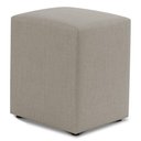 Ver imagem 1 de Puff Decorativo Sala de Estar Quadrado 36x47cm Linho Bege - Desk Design