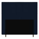 Ver imagem 1 de Cabeceira Cama Box Casal Queen Size Leiria 160cm Veludo Azul Marinho - Desk Design