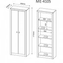 Ver imagem 7 de Kit 4 Peças com Mesa para Escritório em L,  Armários Alto Aberto, Armário Alto Fechado e Armário Baixo