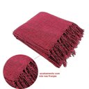 Ver imagem 2 de Manta para Sofá Tipo Manta Capa de Sofá 2,40 X 1,80 Cor:vermelho Mesclado