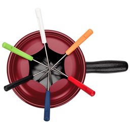 Aparelho de Fondue 10 peças Borgonha Vinho - Brinox 1257/116 - 2