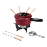 Aparelho de Fondue 10 peças Borgonha Vinho - Brinox 1257/116 - 1