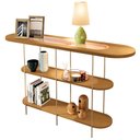 Ver imagem 2 de Aparador para Sala de Estar Orgânico Industrial Friesen B01 Cinamomo - Lyam Decor