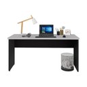 Ver imagem 4 de Escrivaninha Mesa de Escritório 150cm Multimóveis Cr25318 Cinza Preto