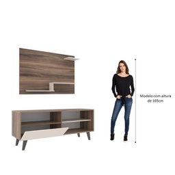 Rack com Painel para TV até 42 Polegadas Retrô Detroit Denver - 3