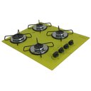 Ver imagem 2 de Cooktop 4bocas Ultra Chama 127/220v Marmo Amarelo