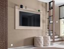 Ver imagem 3 de Painel Safira para Tv até 50 Polegadas Design Moderno e Prateleira Versátil - 3 Cores:off White