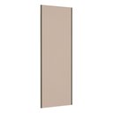 Ver imagem 1 de Porta de Correr Closet 80cm com Puxador Perfil Inox sem Kit Ferragem Prime Luciane Móveis