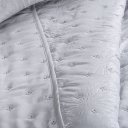 Ver imagem 2 de Kit Colcha Casal Sensatti 3d Embossed 220x240cm Cinza Fog