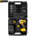 Ver imagem 2 de Kit Chave de Impacto 21v Brushless 2 Baterias com Maleta + Macaco Garrafa 4 Toneladas Muke Tools