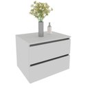 Ver imagem 2 de Conjunto Balcão Gabinete Br e Espelheira Am/mrm Br - Tecno