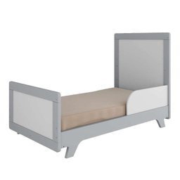 Quarto de Bebê com Cômoda 1 Porta com Janela em Acrílico e Berço 100% MDF Retrô Jolie - 9
