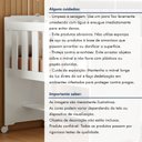 Ver imagem 7 de Mini Berço 100% MDF com Rodízios Yescasa