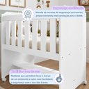 Ver imagem 5 de Mini Berço 100% MDF com Rodízios Yescasa