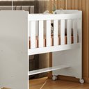 Ver imagem 6 de Mini Berço 100% MDF com Rodízios Yescasa