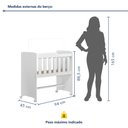 Ver imagem 5 de Mini Berço 100% MDF com Rodízios Yescasa