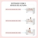 Ver mais imagens de Mini Berço 100% MDF com Rodízios Yescasa