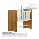 Ver imagem 2 de Mini Berço 100% MDF com Rodízios