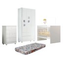 Ver imagem 2 de Mini Berço 100% MDF com Rodízios Yescasa