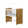 Mini Berço 100% MDF com Rodízios - 8