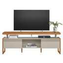 Ver imagem 1 de Rack Esmeralda Nature/off White Linea Brasil