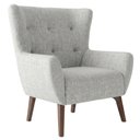 Ver imagem 1 de Poltrona Decorativa Malta Base Madeira Linho Tcs 701 Moll