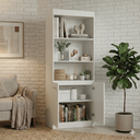 Ver imagem 2 de Armário Multiuso 2 Portas com Nichos Organizador para Escritório, Lavanderia e Cozinha