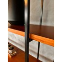 Ver imagem 4 de Armário Aberto Suporte Decorativo Estante Multiuso Estilo Rustico 5 Prateleiras Madeira Maciça