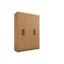 Ver imagem 1 de Guarda Roupa Colibri 4 Portas Cinamomo