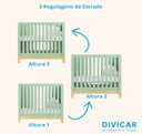 Ver imagem 6 de Berço Médio Amor Perfeito - Divicar