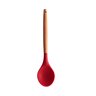 Colher de Silicone Vermelho Com Cabo de Bambu Charmy Lyor - 1