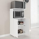 Ver imagem 2 de Balcão Para Forno E Microondas Com 2 Portas Cr20007 Branco