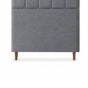 Ver imagem 6 de Cabeceira para Cama Solteiro Estofada ,088 ,Mts Mel Vilajo: Suede Cinza