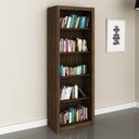 Ver imagem 3 de Conjunto 2 Peças com Mesa para Escritório em L e Estante Livreiro Marrom