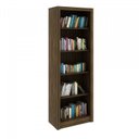 Ver imagem 4 de Conjunto 2 Peças com Mesa para Escritório em L e Estante Livreiro Marrom