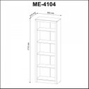 Ver imagem 4 de Kit 2 Peças com Mesa para Escritório em L e Estante Livreiro