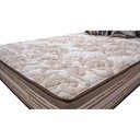 Ver imagem 6 de Cama Box Queen Colchão Pillow In + Box 158x198x72 Molas Ensacadas Cama inBox Duo Linem Bege