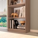 Ver imagem 7 de Estante para Livros Multiuso 5 Nichos 175cmx52cm Montreal Yescasa