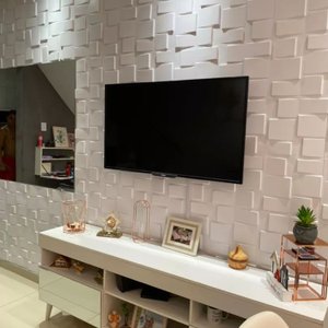 Painel Pvc Adesivo 50x50cm Kit com 10 Placas