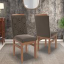 Ver imagem 1 de Conjunto 2 Cadeiras em Madeira Maciça