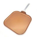 Ver imagem 1 de Panela Cerâmica de Cobre Antiaderente 28cm,  STWEET TREATS e Cabo de Aço Inoxidável