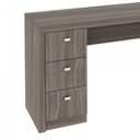 Ver mais imagens de Conjunto 3 Peças Escrivaninha, Armário Multiuso Alto 2 Portas e Gaveteiro