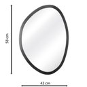 Ver imagem 5 de Espelho Decorativo Emoldurado Orgânico 43cm x 58cm E2G Design