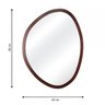 Espelho Decorativo Emoldurado Orgânico 43cm x 58cm E2G Design - 4